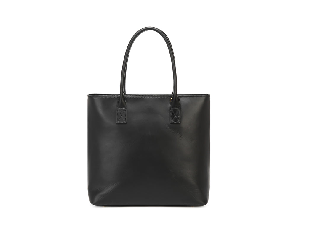 Eleanor Tote | Black Leather