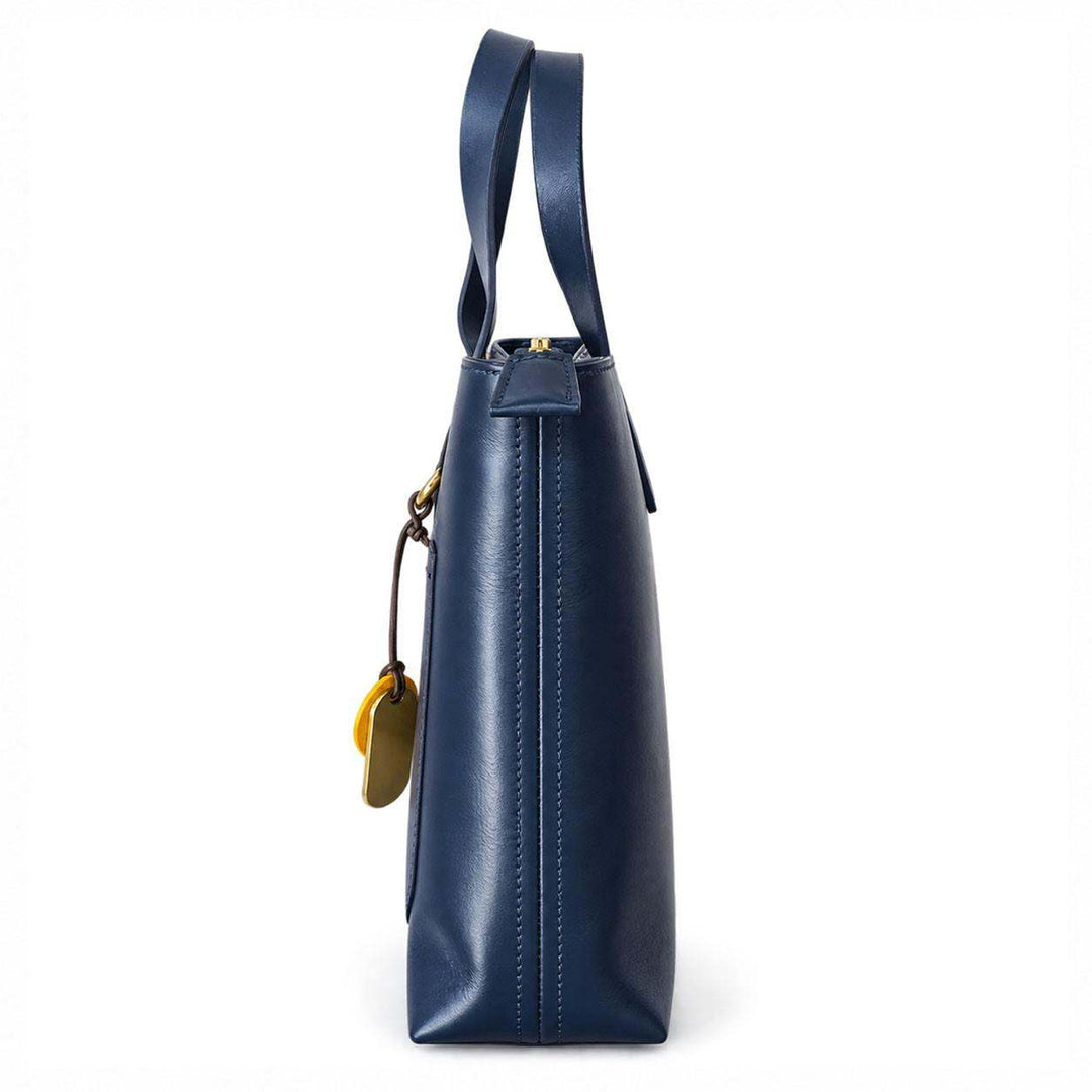 Marcy | Inkwell Blue Leather