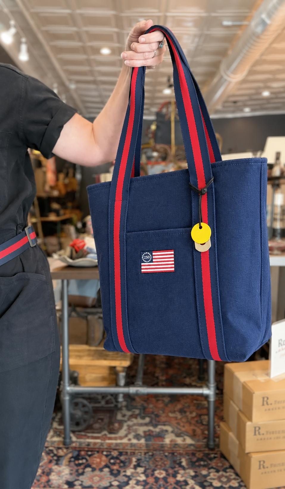 Margot |  Freedom 250 | Navy Canvas