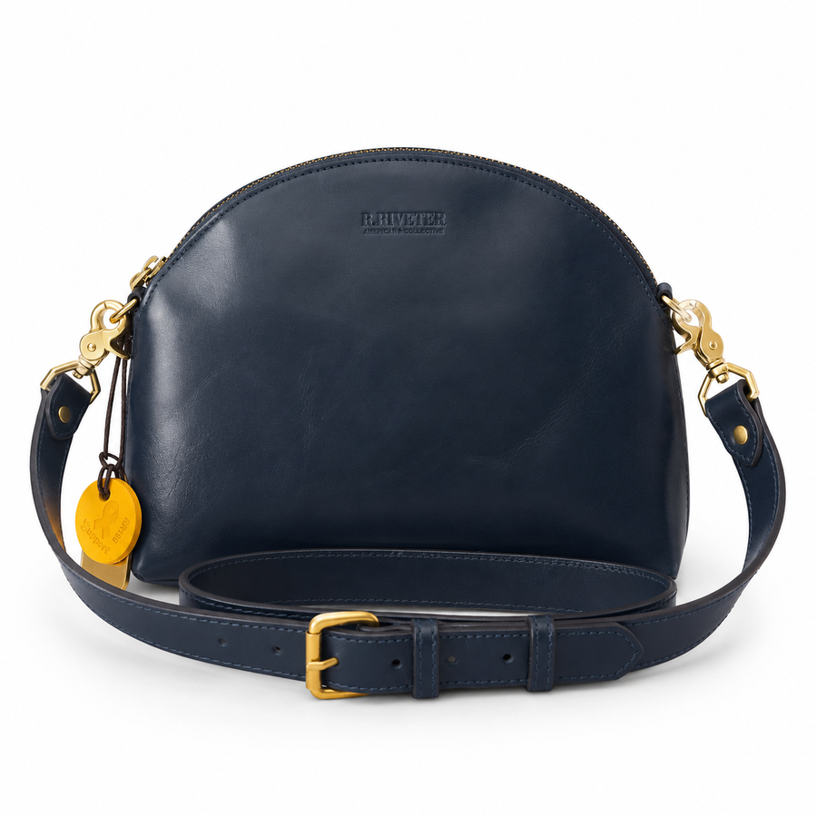Hopper | Inkwell Blue Leather