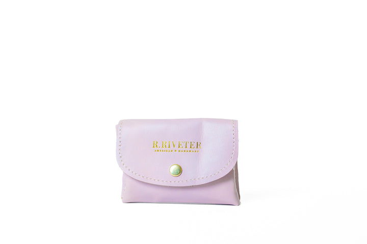 Ida Mini | Mauve Leather Pouch