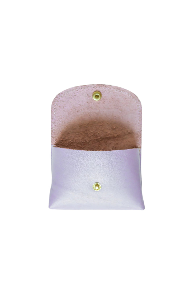 Ida Mini | Mauve Leather Pouch