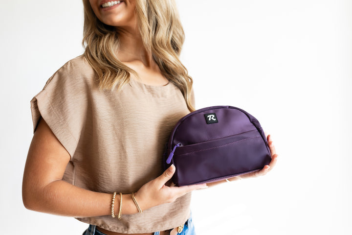 Everyday Cosmetic Case | Reveille Purple Nylon