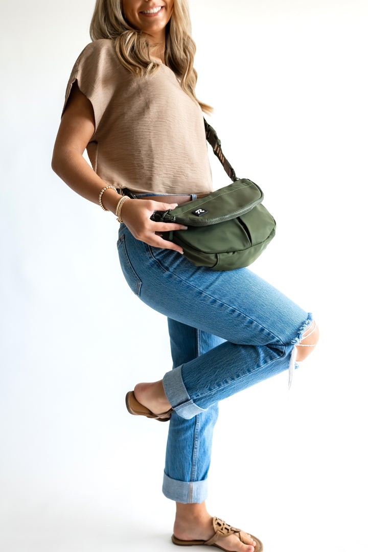 Sally Crossbody Bag  | Reveille Fatigue Nylon