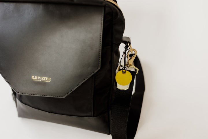 Corbin | Black Nylon + Leather