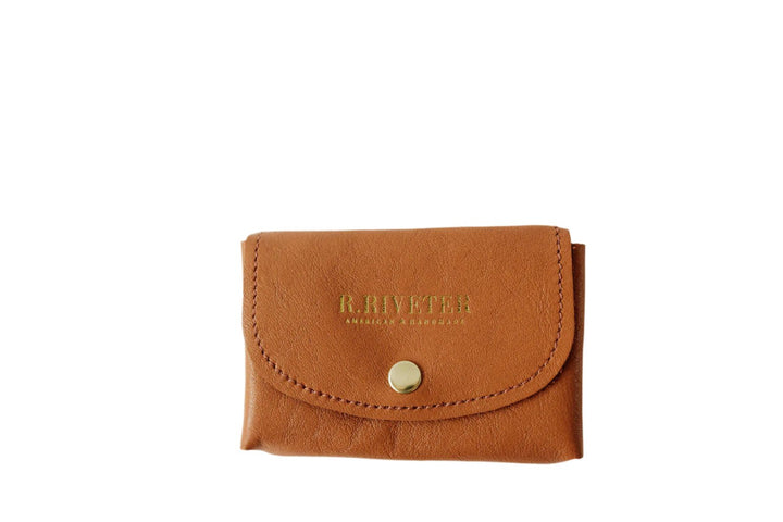 Ida Mini | Desert Tan Leather Card Holder Wallet