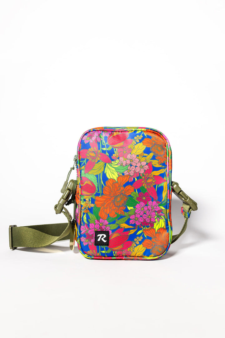 Martha  | Bold blooms + Webbed Strap
