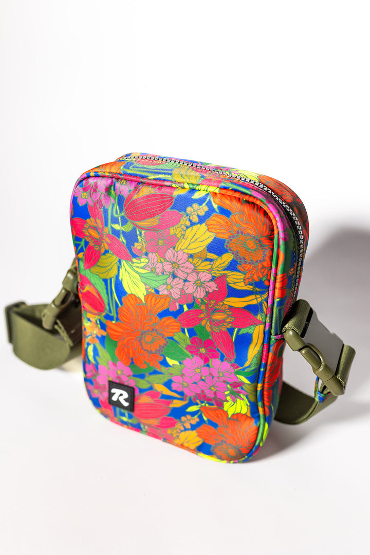 Martha  | Bold blooms + Webbed Strap