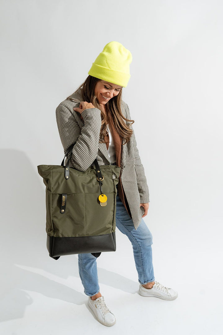 Baker | Fatigue Nylon + Black Leather