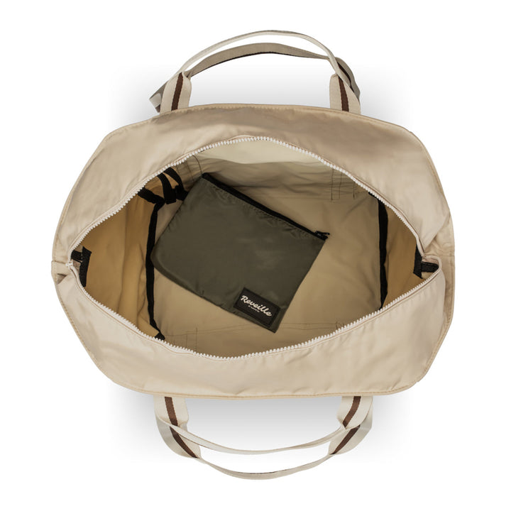 Margot Large Tote | Khaki Nylon