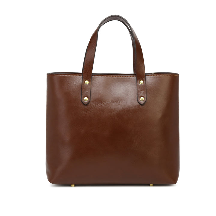 Marcy | Chocolate Brown Leather