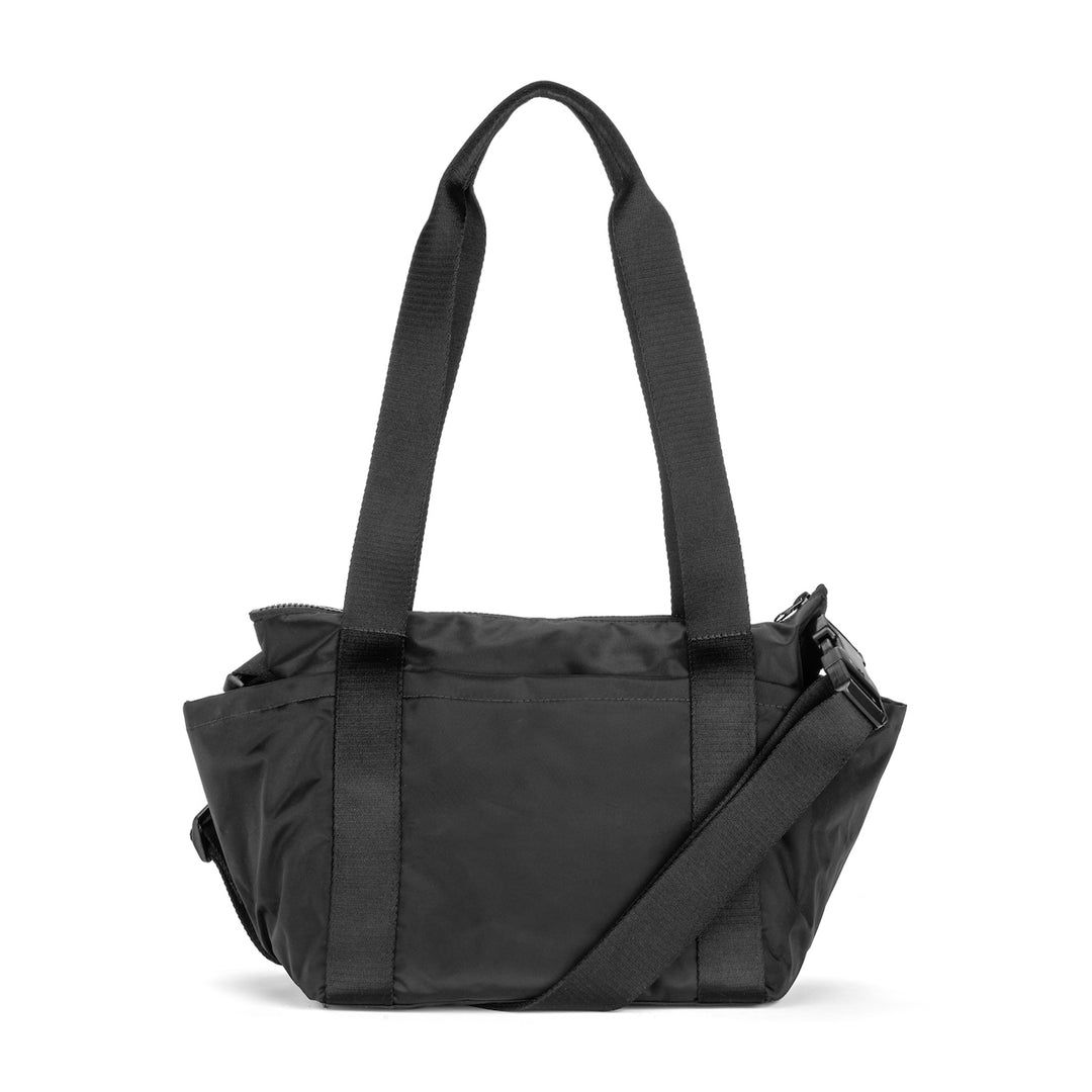 Mattie Large | Black Nylon Satchel