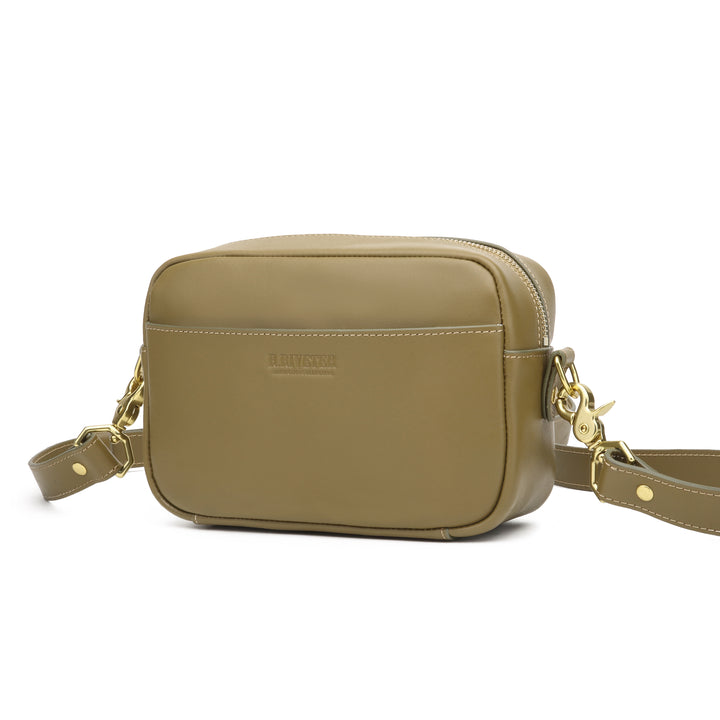 Jane Crossbody Bag | Fatigue Leather