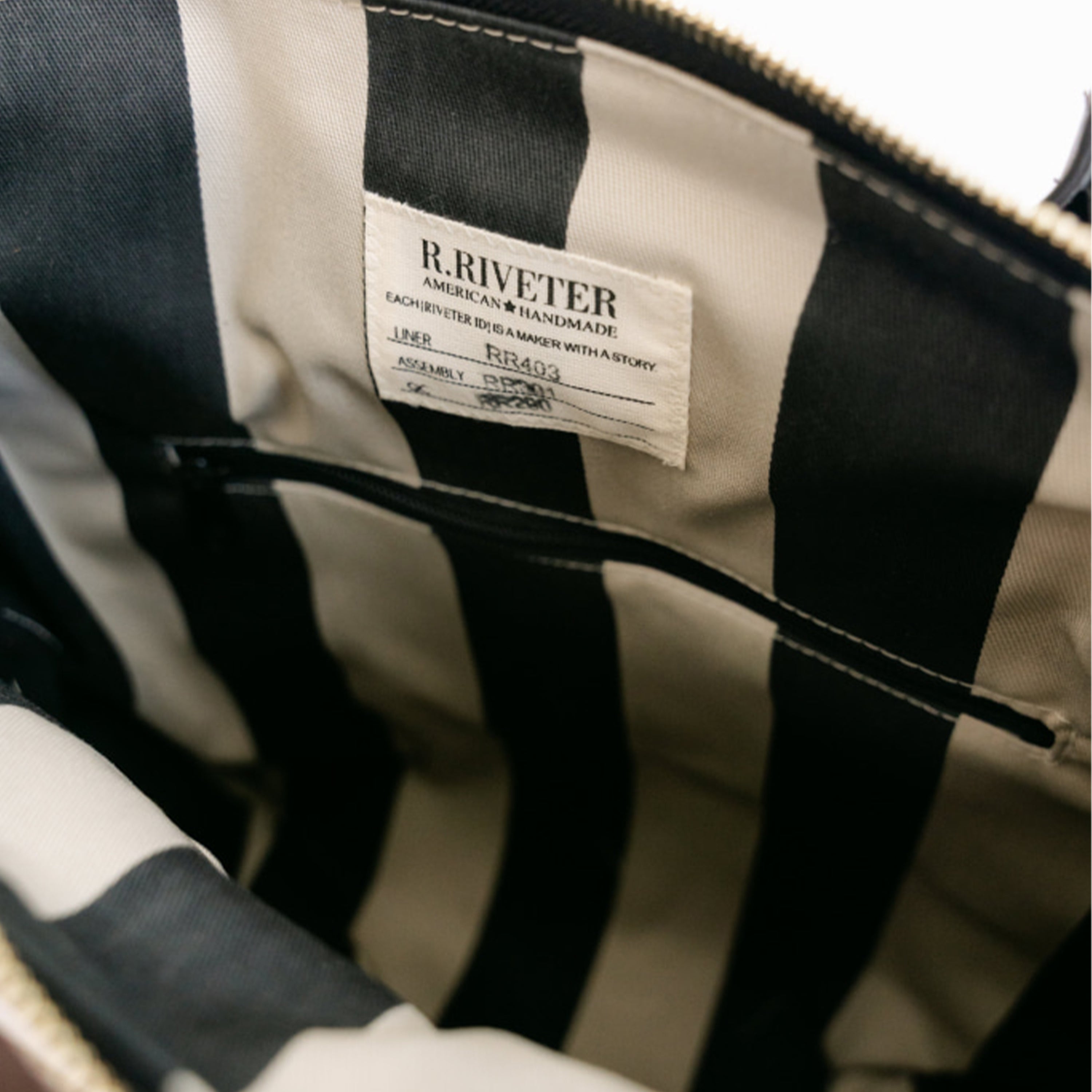 Otto | Black Nylon + Black Leather – R. Riveter