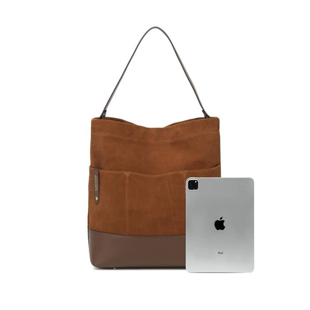 Doyle | Rust Suede + Saddle Brown