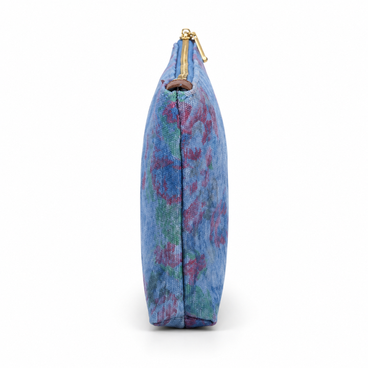 Lucy Large Zipper Pouch | Blue Ridge Canvas