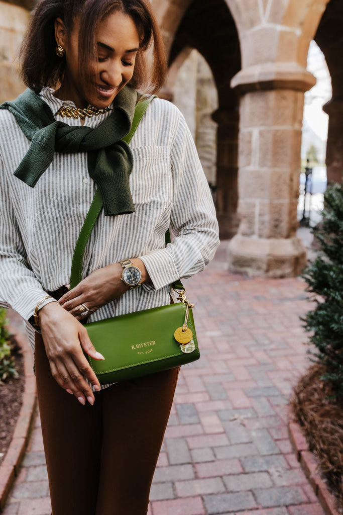 Hedy | Fern Leather – R. Riveter