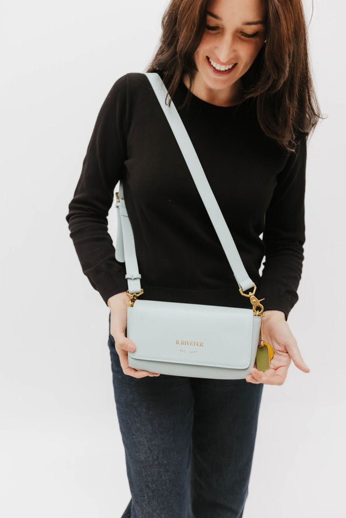 Hedy | Sky Leather