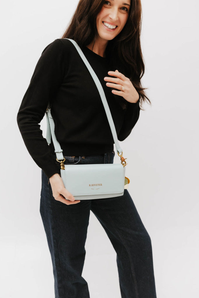 Hedy | Sky Leather