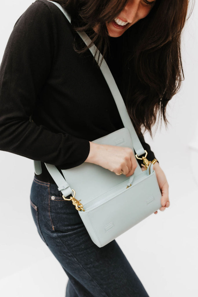 Hedy | Sky Leather