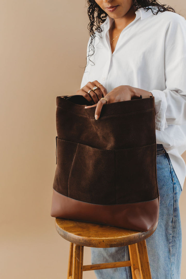 Doyle | Coffee Suede + Brown (Pre-Order)