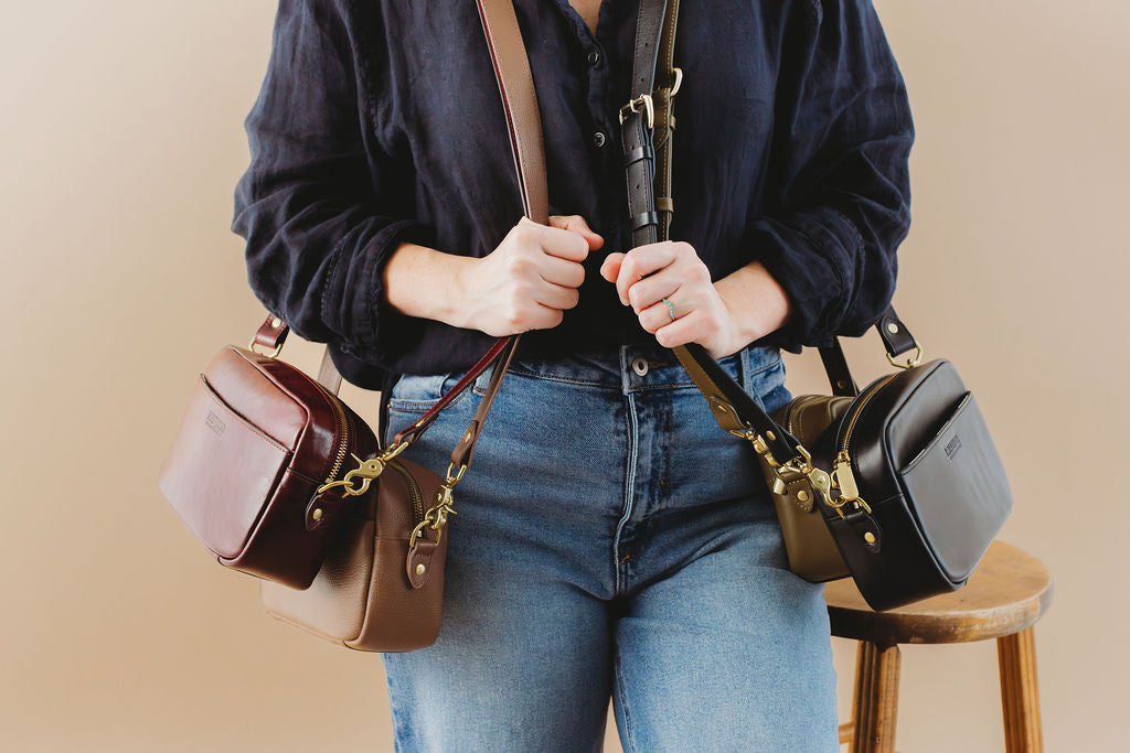 Jane Crossbody Bag | Brown Leather