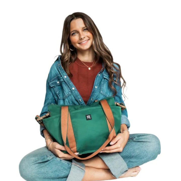 Mattie Large |  Forest Nylon  + Webbed Strap