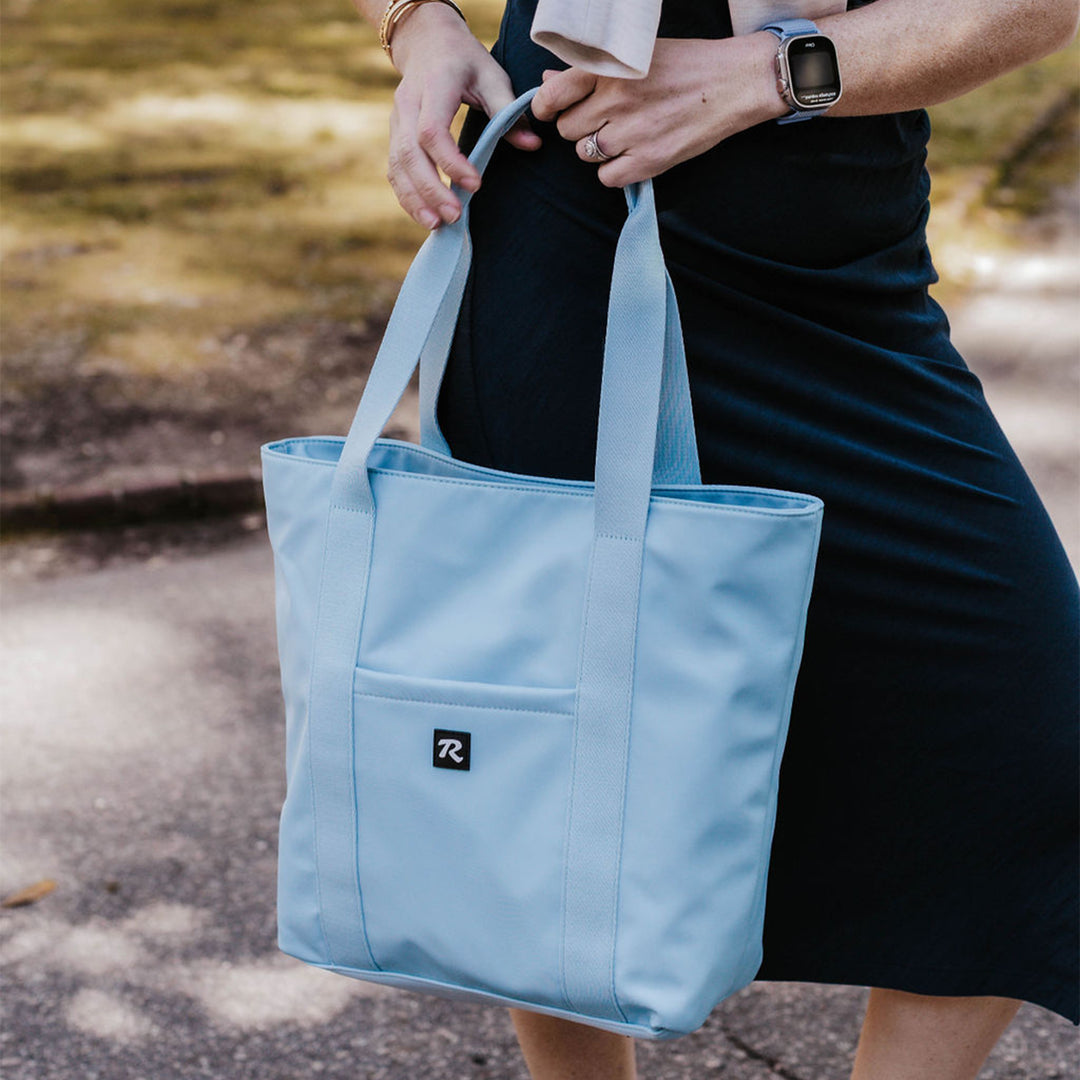 Margot | Reveille Sky Nylon Tote