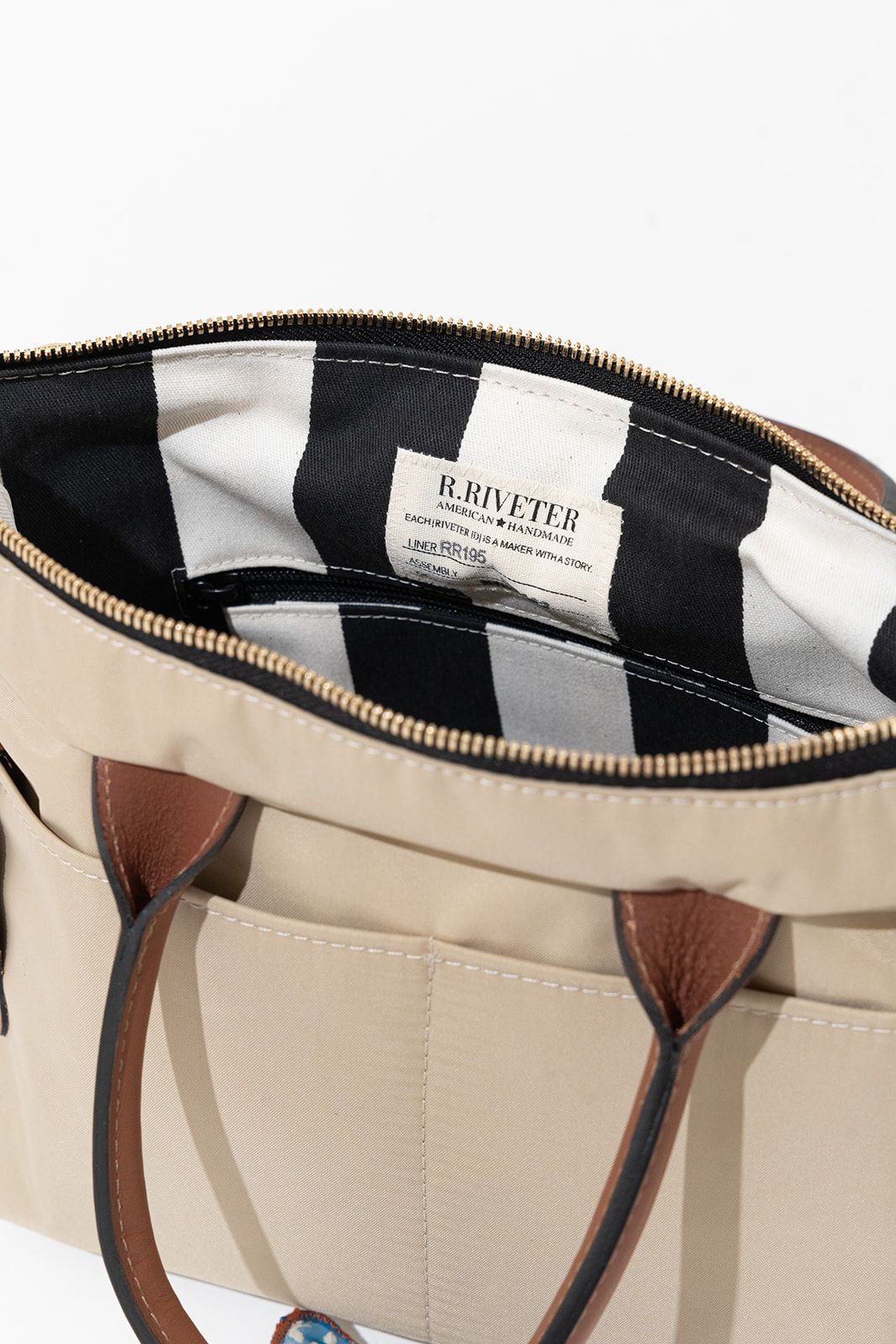 Dot | Special Edition Khaki Nylon + Tan Leather w/ Coast Guard Scarf