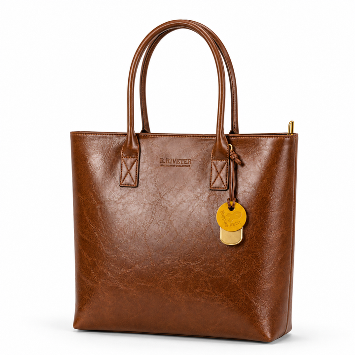 Eleanor Tote | Chocolate Leather
