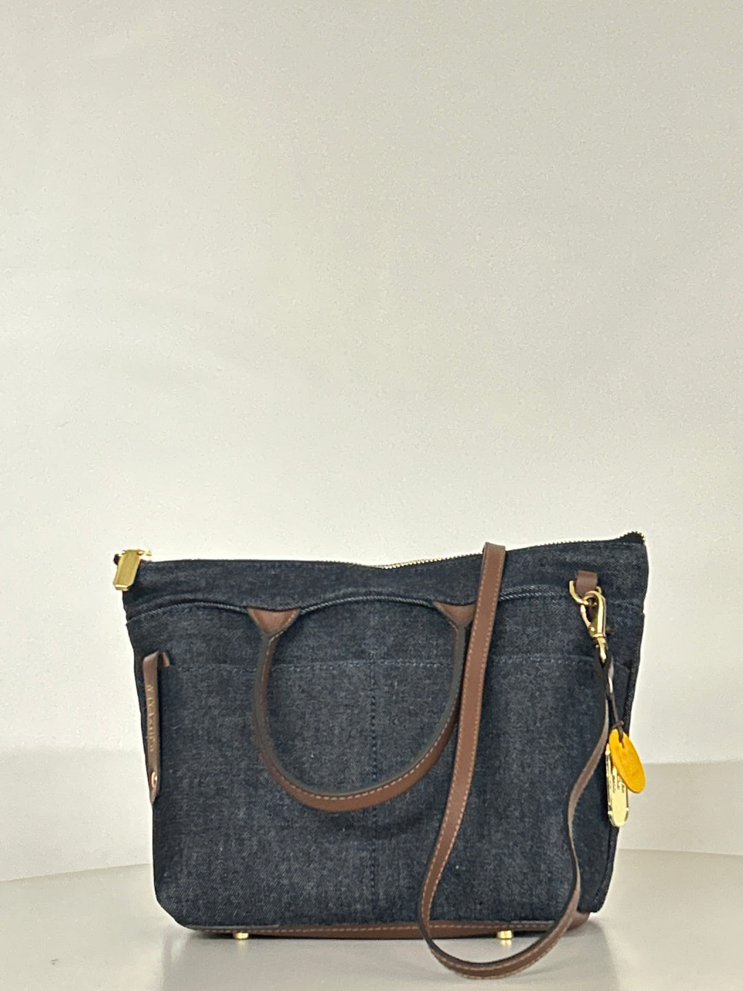 Dot | Special Edition Denim  + Brown Leather