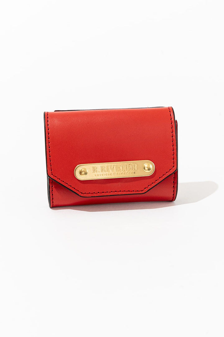 1973 Mini Wallet | Victory Red Leather
