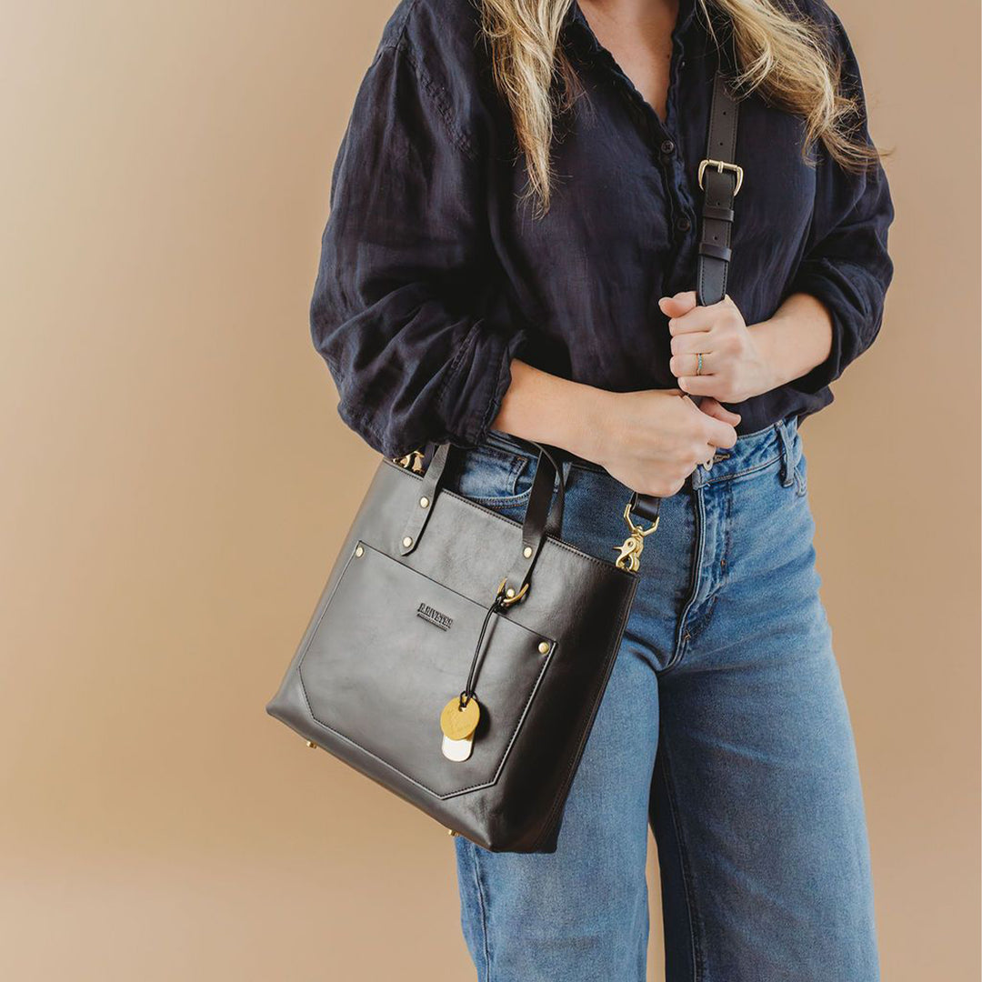 Marcy |  Matte Black Leather