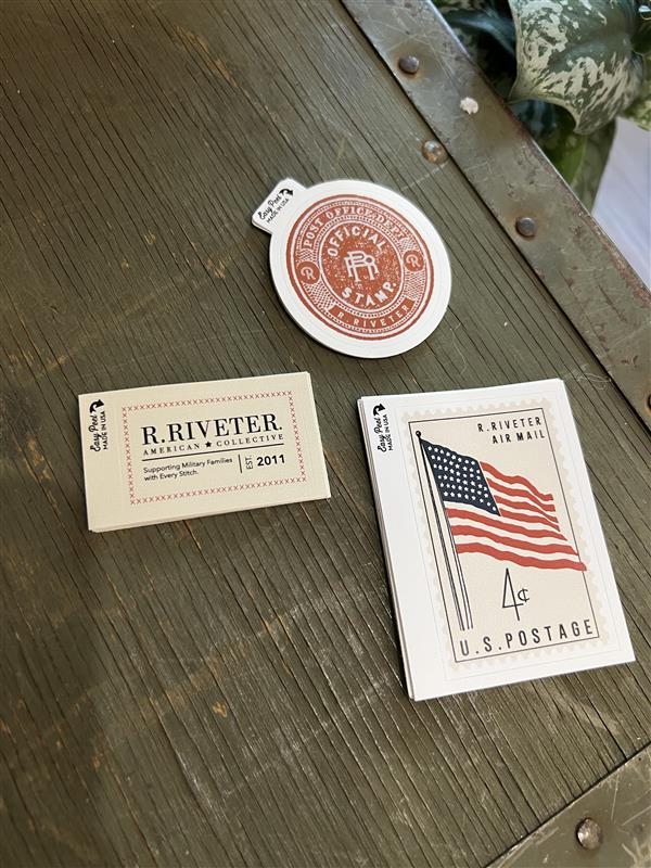 Sticker | Flag Post Stamp Vinyl Sticker