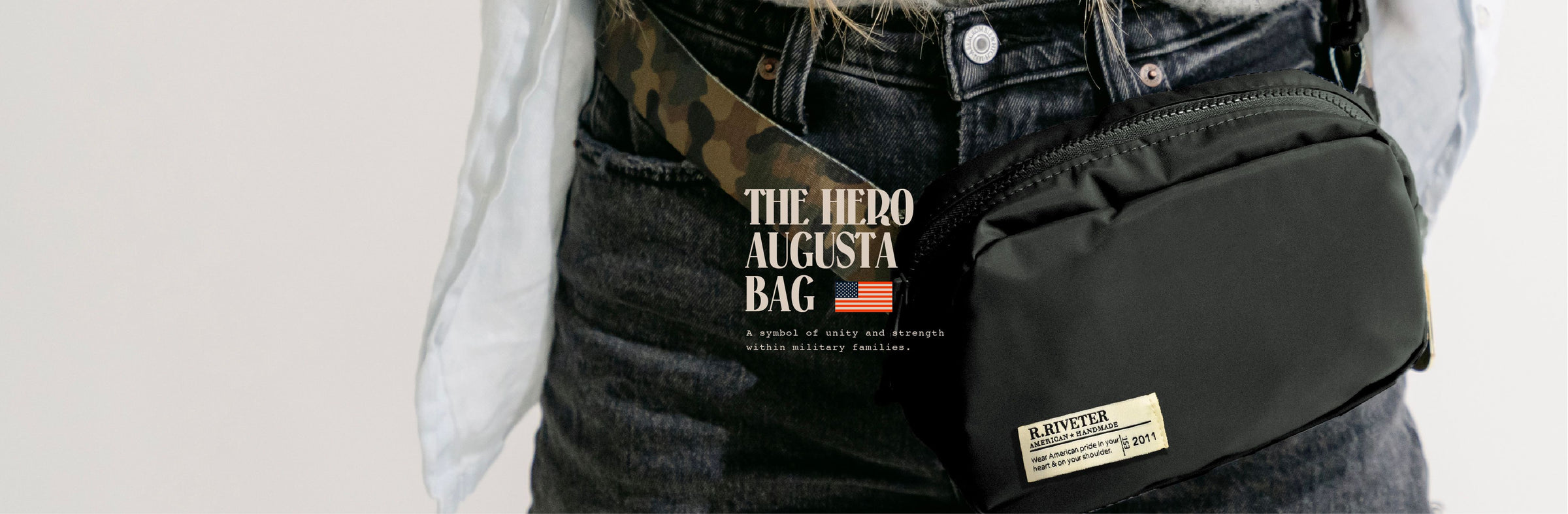 American Handmade, Handbags Made By Military Spouses, Canvas & Leather – R.  Riveter