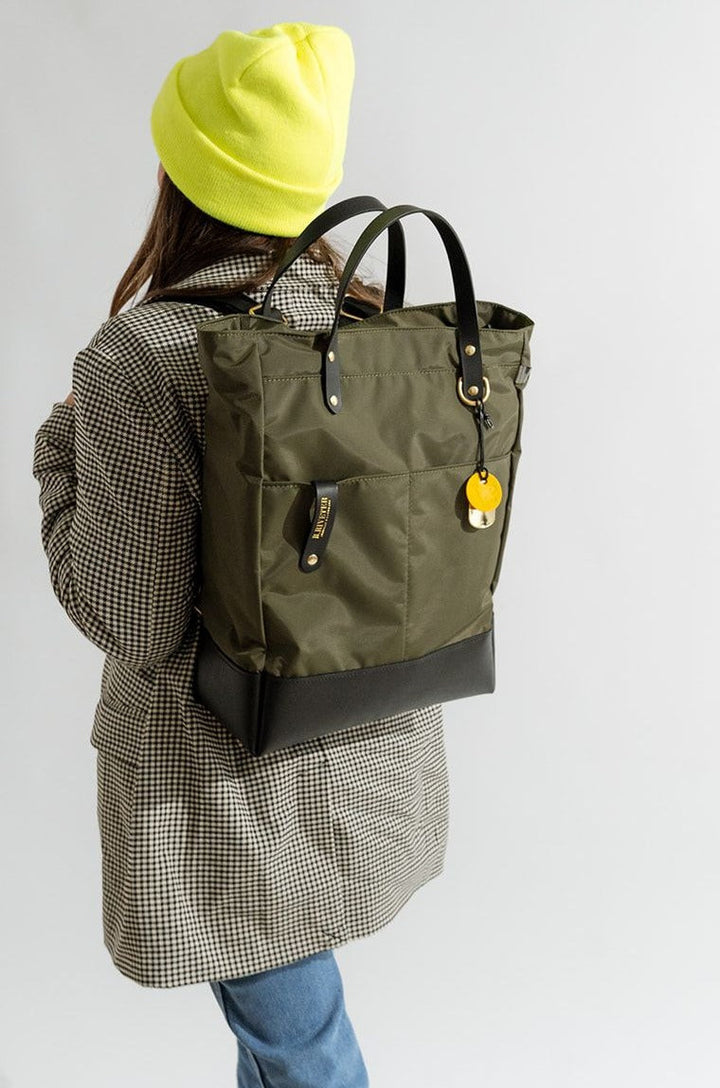 Baker | Fatigue Nylon + Black Leather