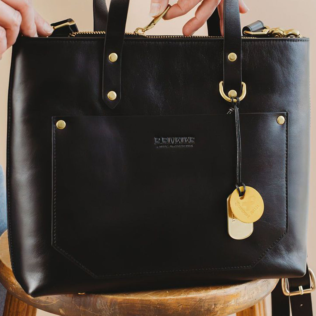 Marcy |  Matte Black Leather