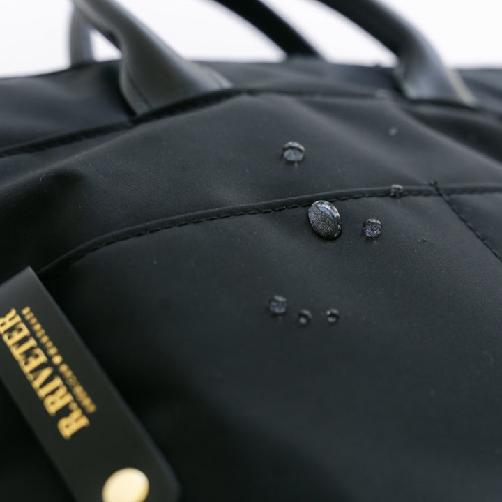 Otto | Black Nylon + Black Leather