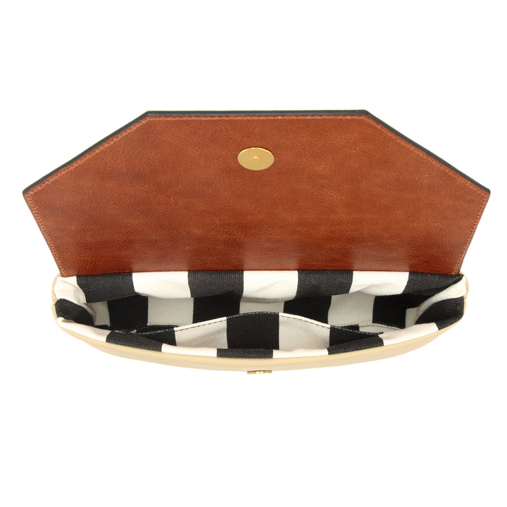 Patton | Khaki Nylon + Brown Leather