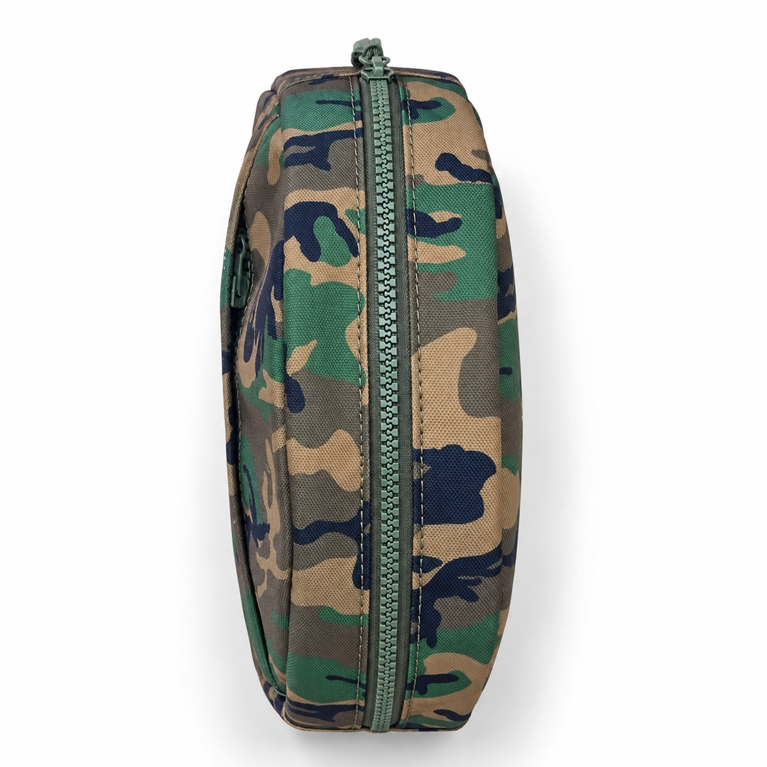 Cosmetic Case | Field Woodland Camo Rugged Nylon
