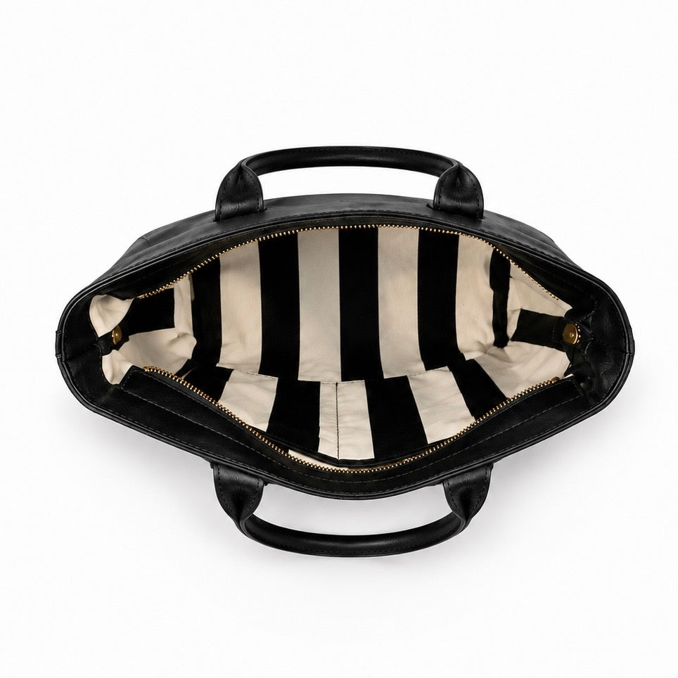 Eleanor | Patent Black Leather