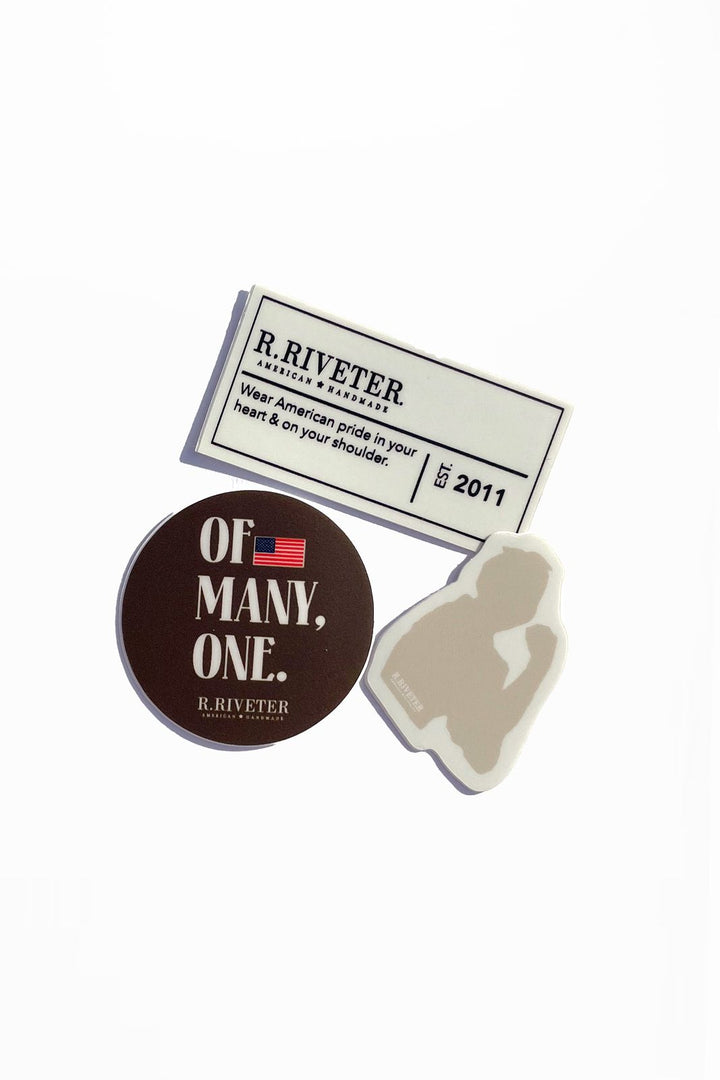 R.Riveter Assorted Sticker Pack