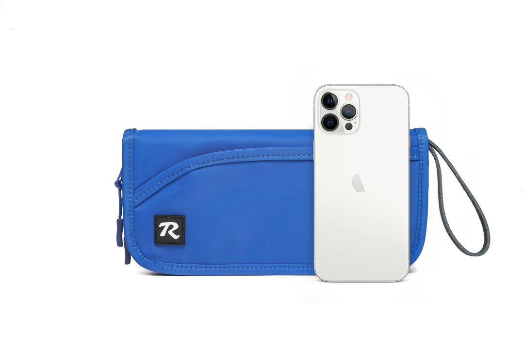 Everyday Wristlet | Reveille Royal Blue Nylon