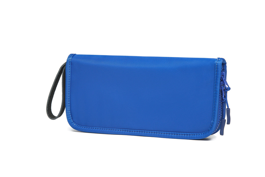 Everyday Wristlet | Reveille Royal Blue Nylon