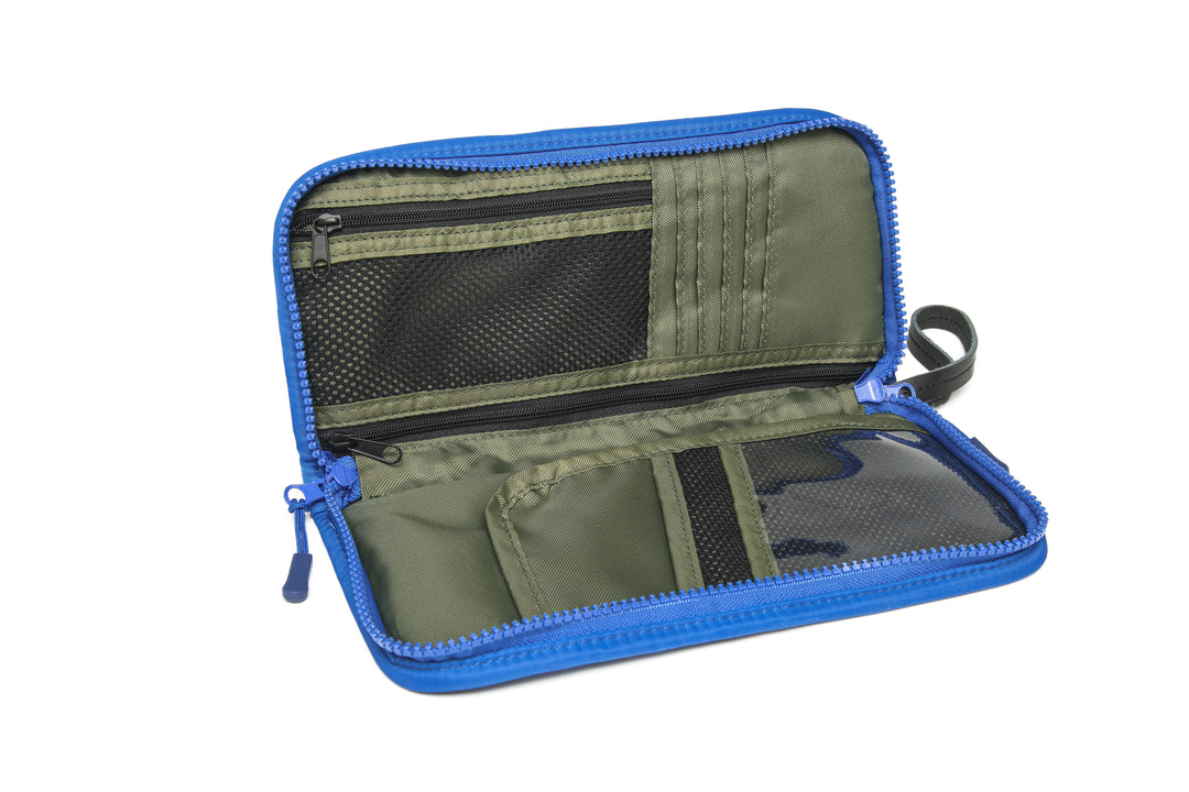 Everyday Wristlet | Reveille Royal Blue Nylon