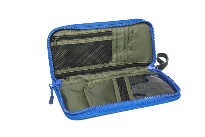Everyday Wristlet | Reveille Royal Blue Nylon