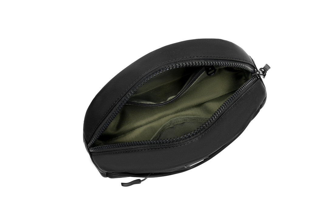Everyday Cosmetic Case | Reveille Black Nylon