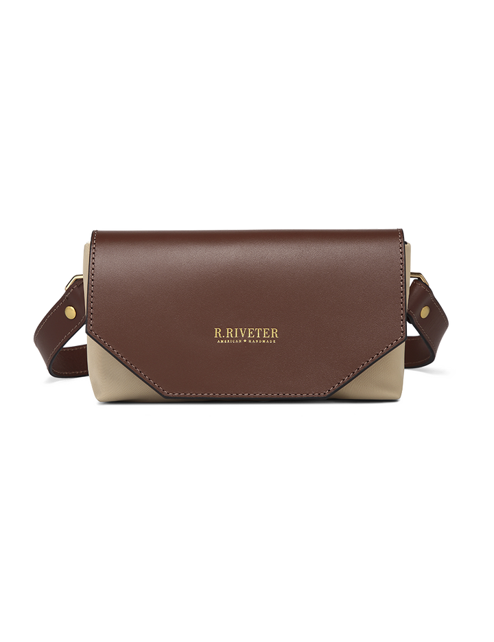 Whittle | Khaki Nylon + Brown Leather