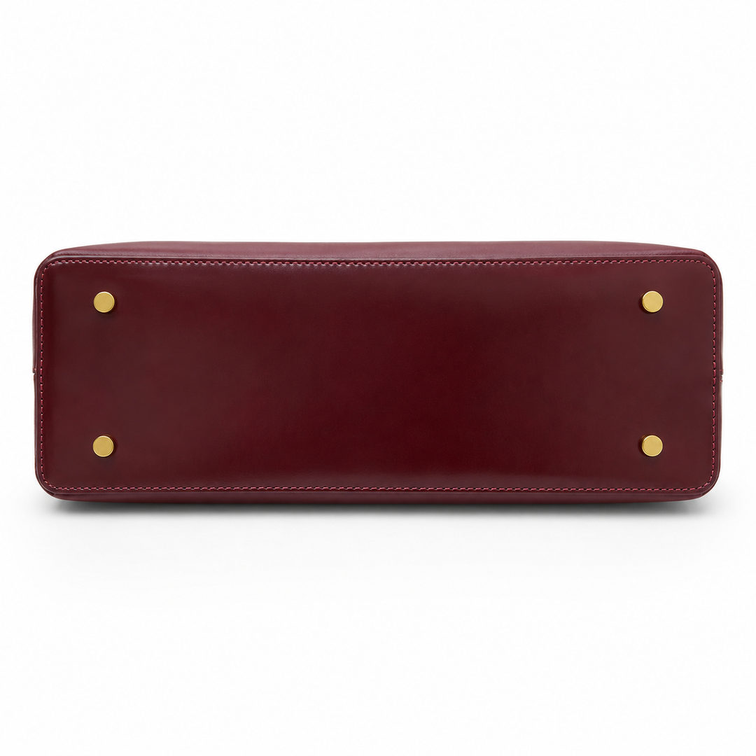 Eleanor Tote | Cherry Leather