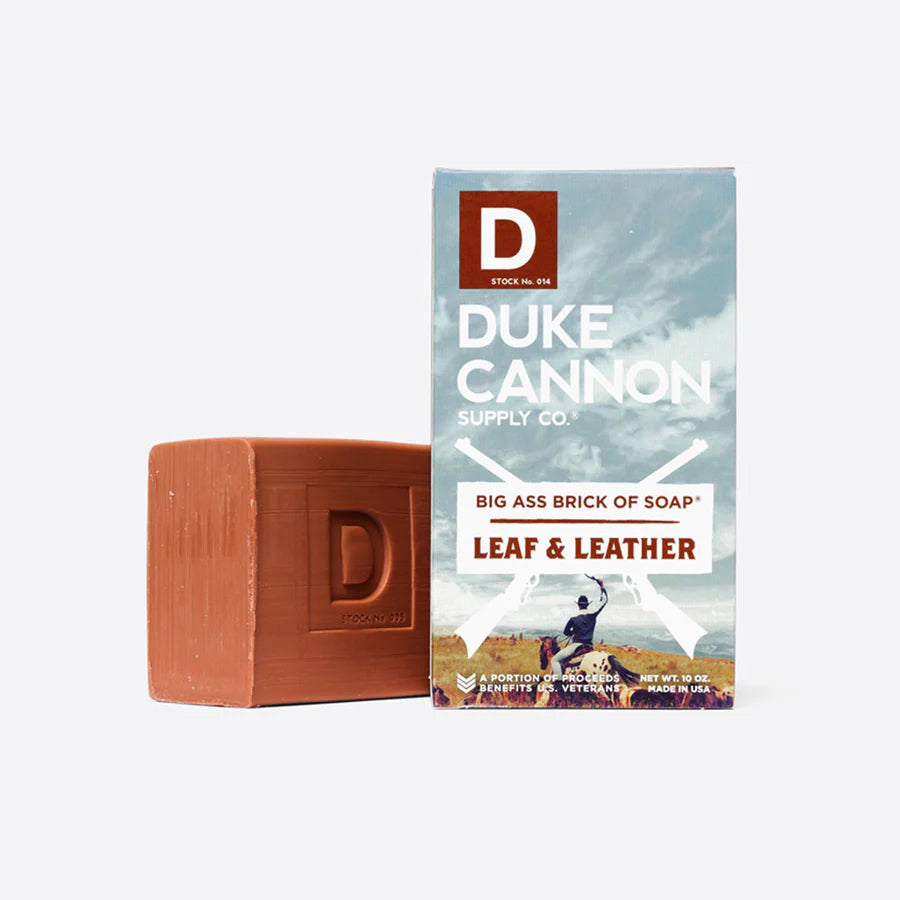 Duke Cannon | Brick of Soap: Leaf & Leather